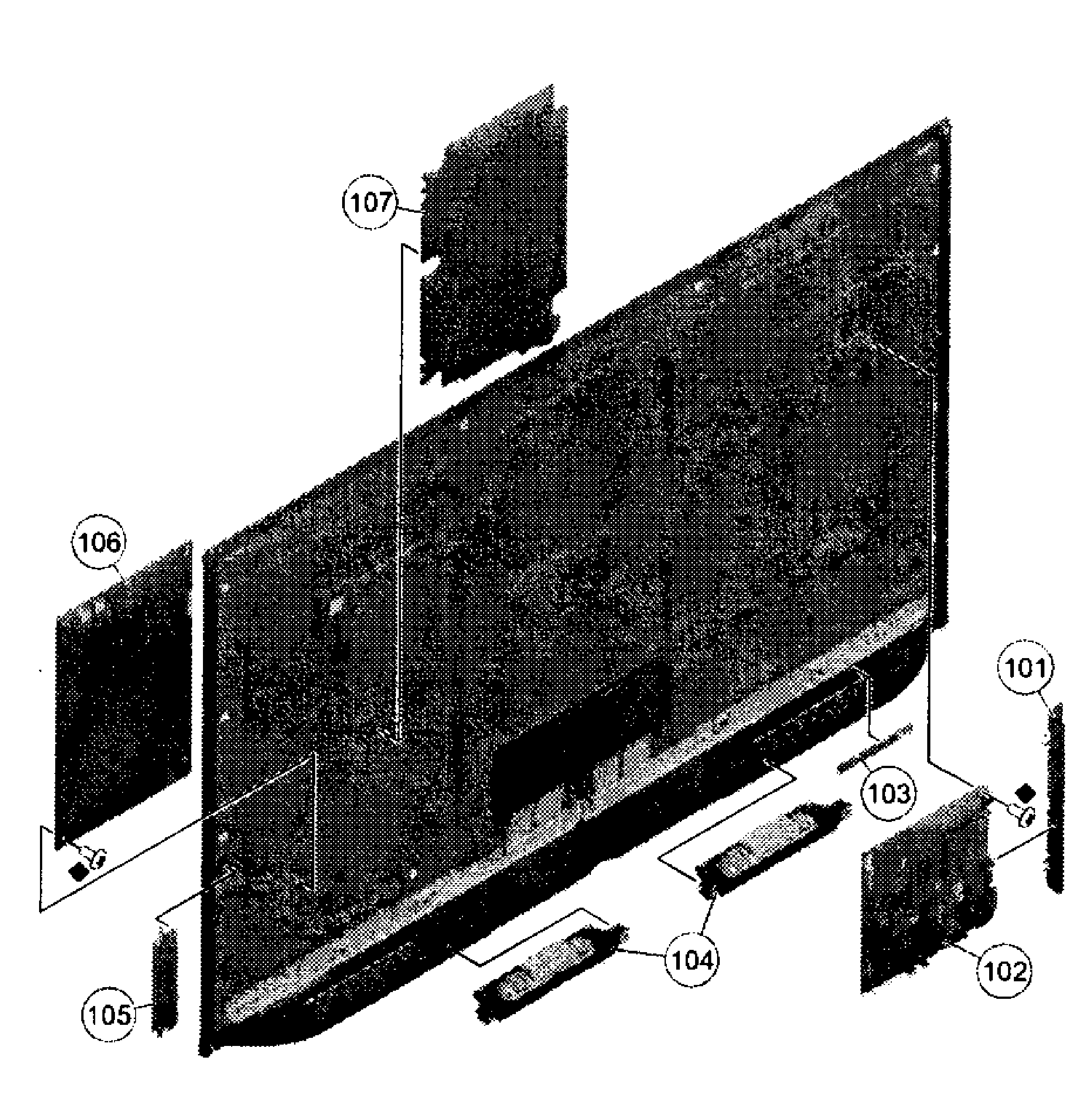 Speakers assy