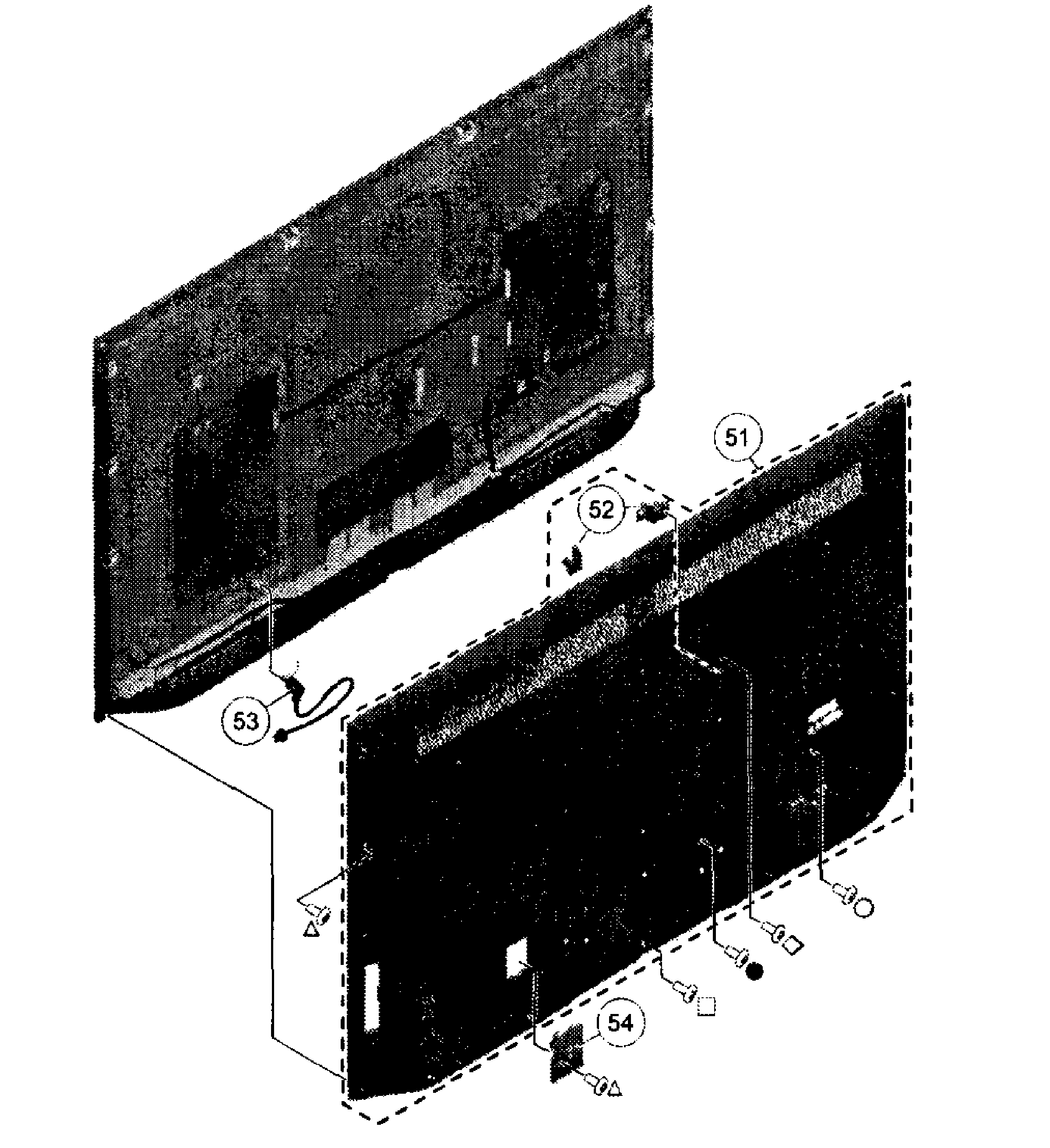 Rear assy