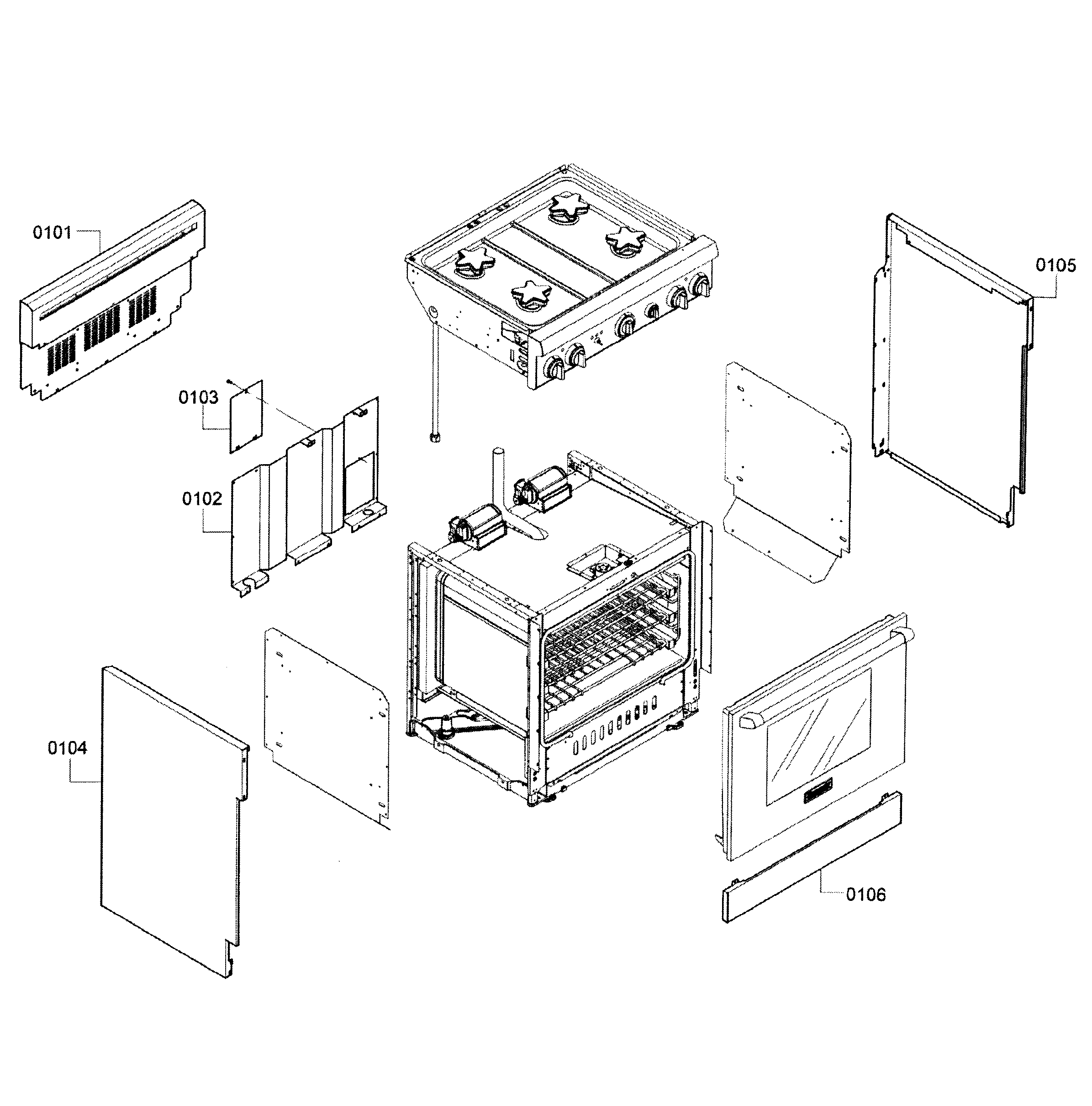 Range assy
