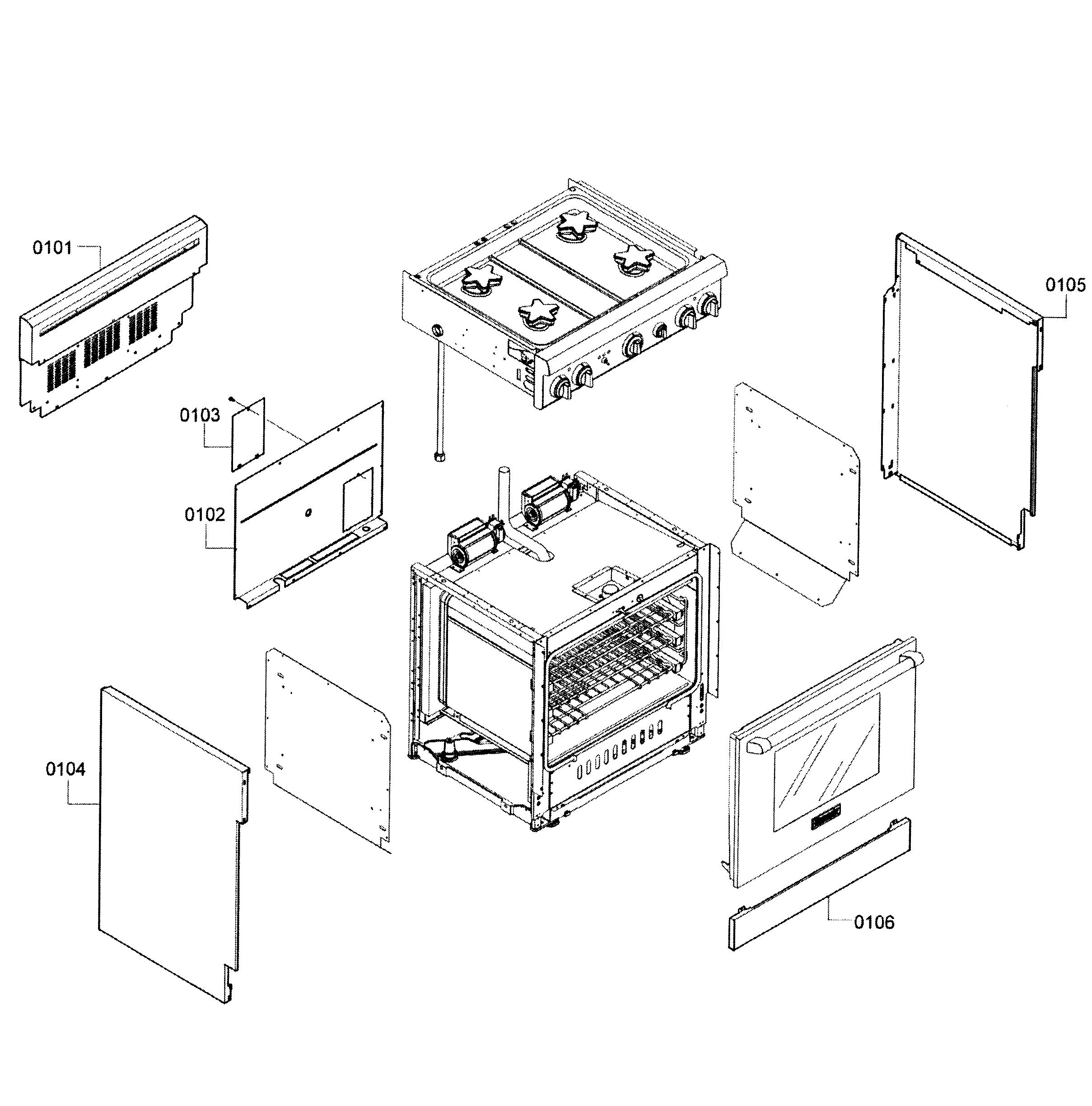 Range assy