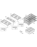 Grates/shelfs