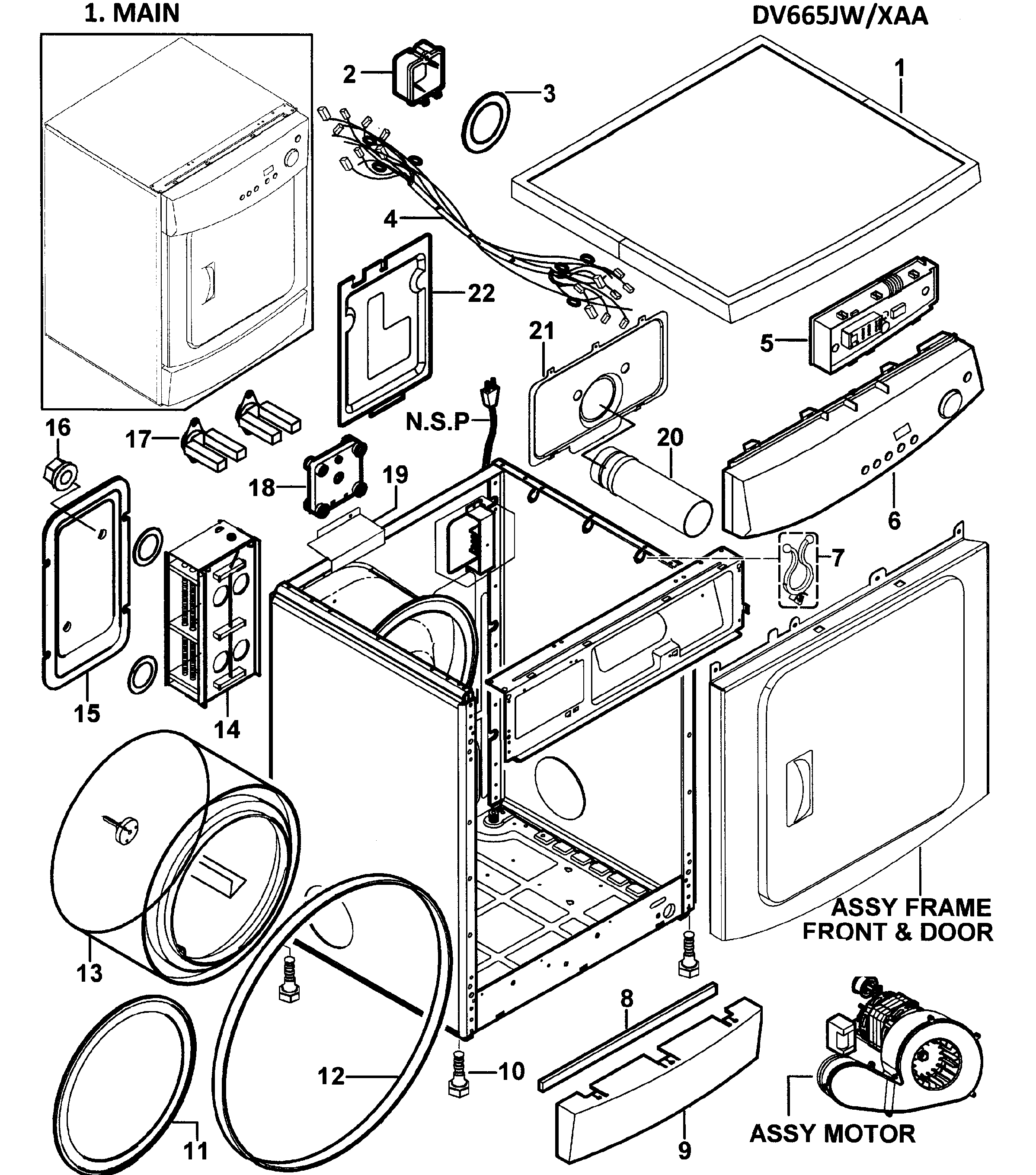 Main assy