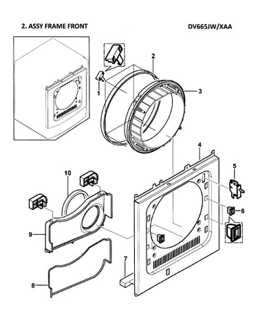 Front frame