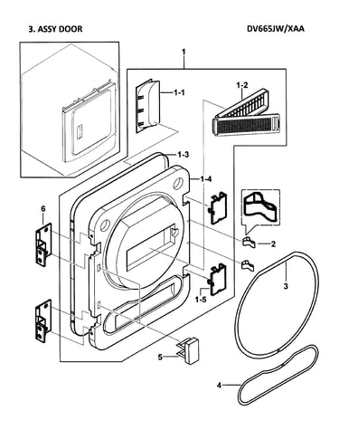 Door assy