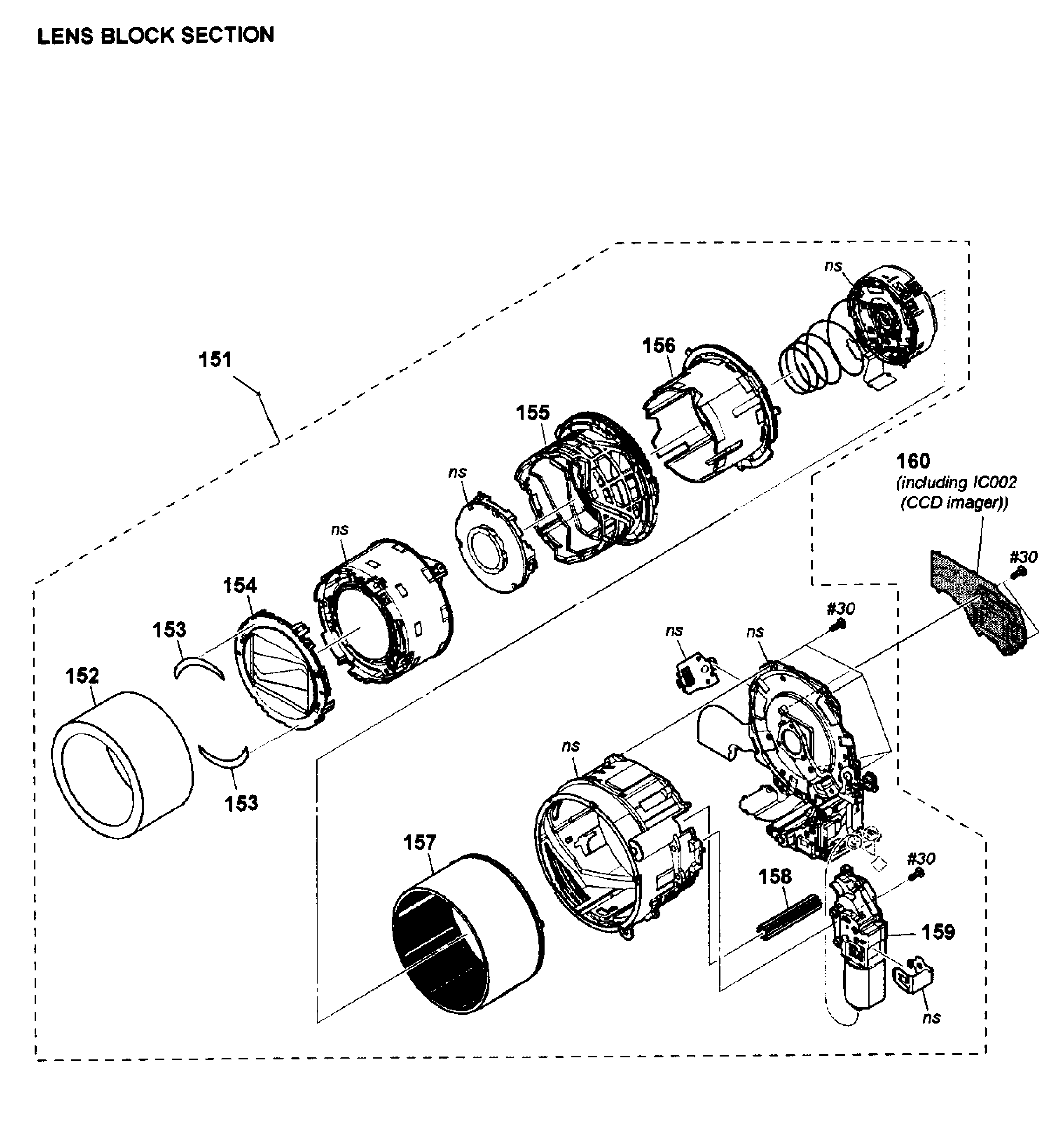 Lens block