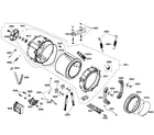 Bosch WFMC5301UC/09 drum assy diagram