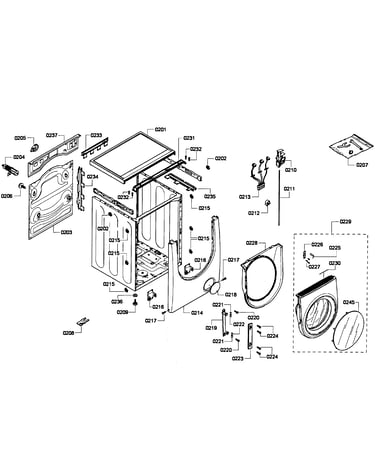 Cabinet assy