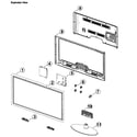 Samsung UN46EH5300FXZA-CH01 cabinet parts diagram