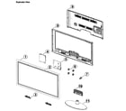 Samsung UN46EH5300FXZA-TH02 cabinet parts diagram
