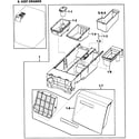 Samsung WF419AAU/XAA-00 drawer assy diagram