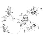 Bosch SHE58C02UC/40 pump assy diagram