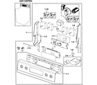 Samsung FER300SW/XAA-00 control panel diagram