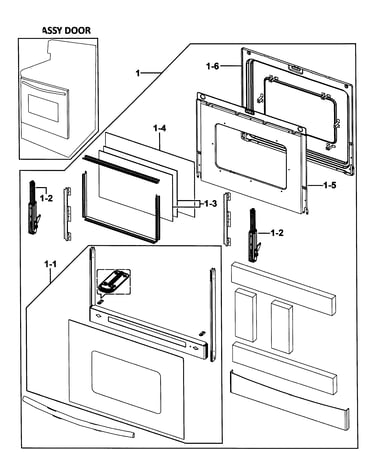 Door assy