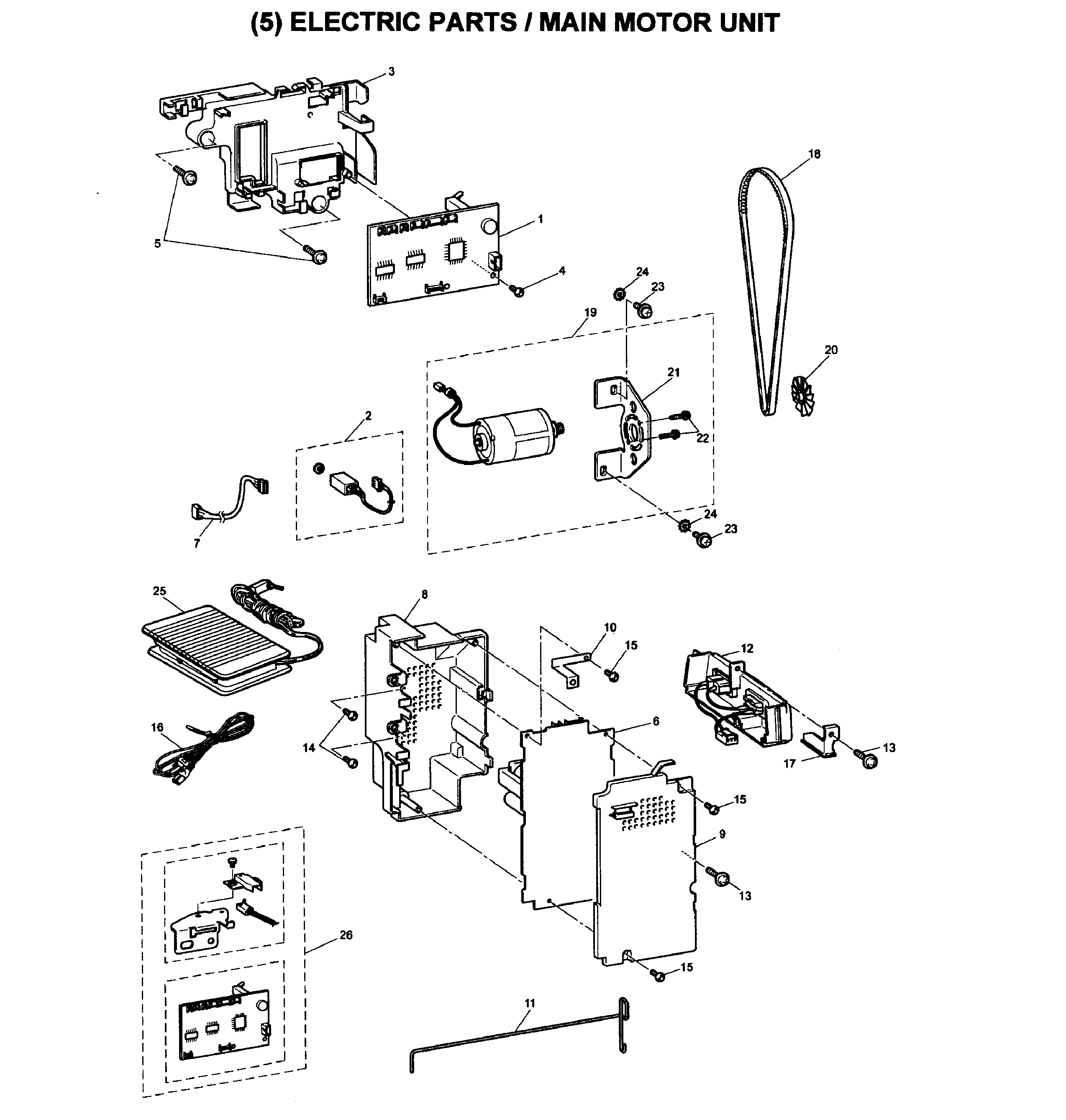 Motor assy