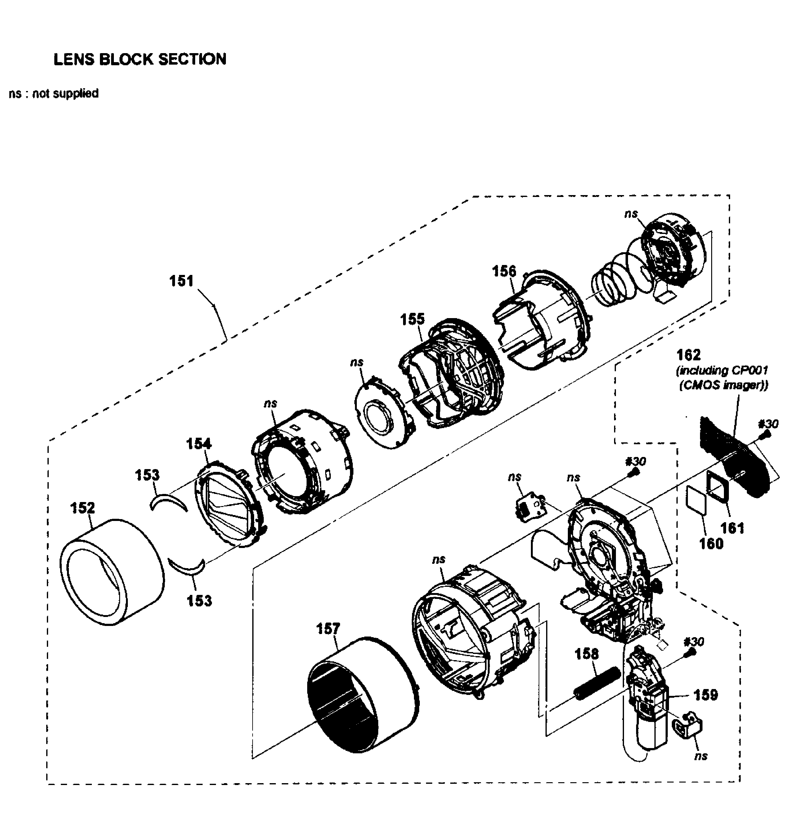 Lens block