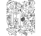 Samsung RS2556SH/XAA-00 cabinet diagram