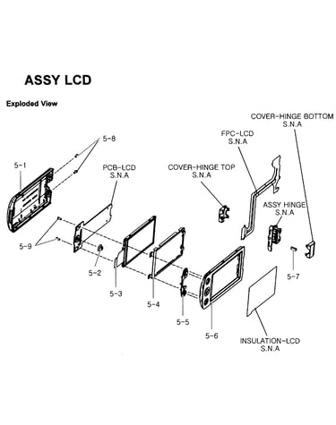 Lcd assy