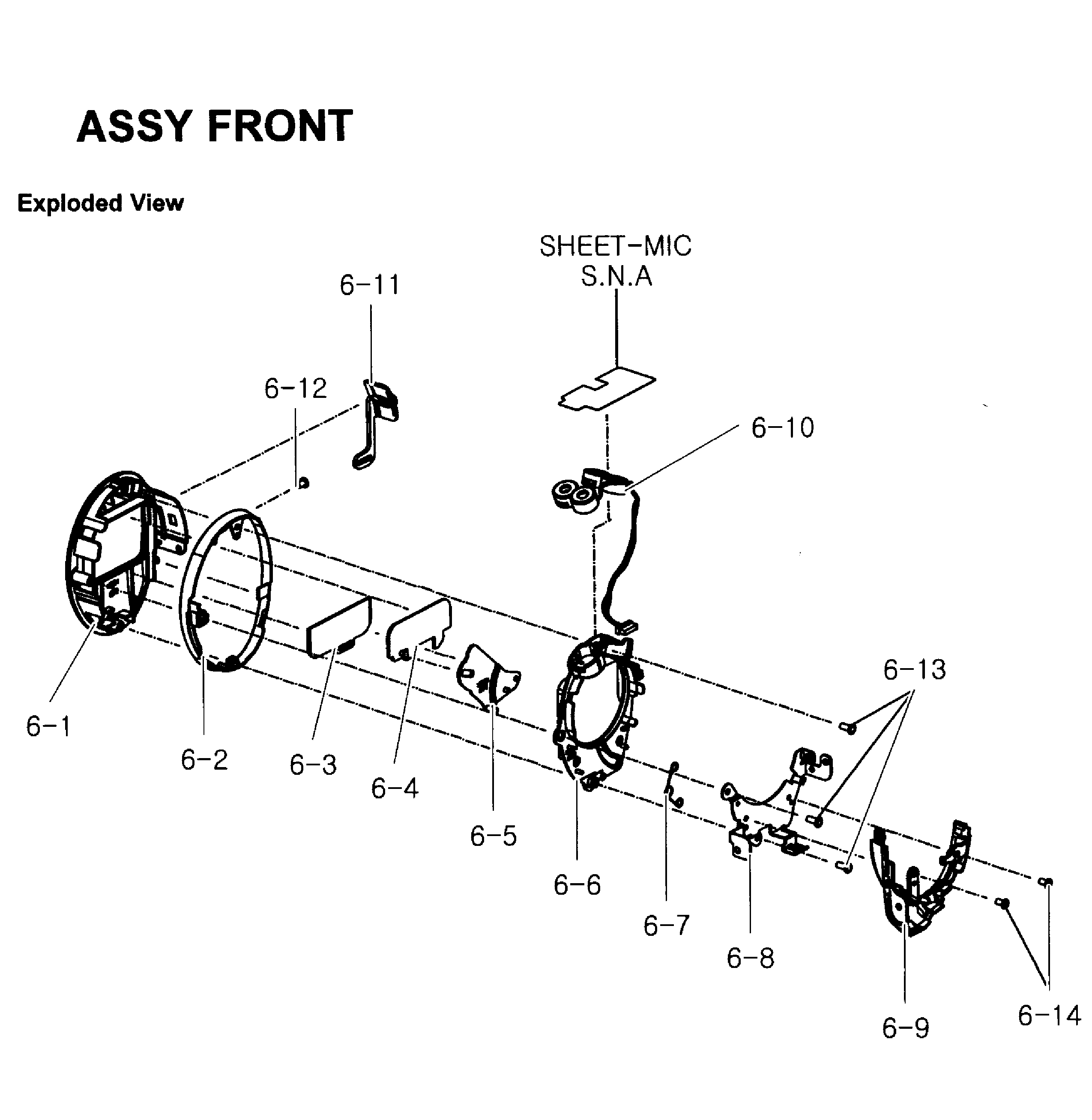 Front assy