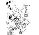 Black & Decker MM875 TYPE1 lawnmower diagram