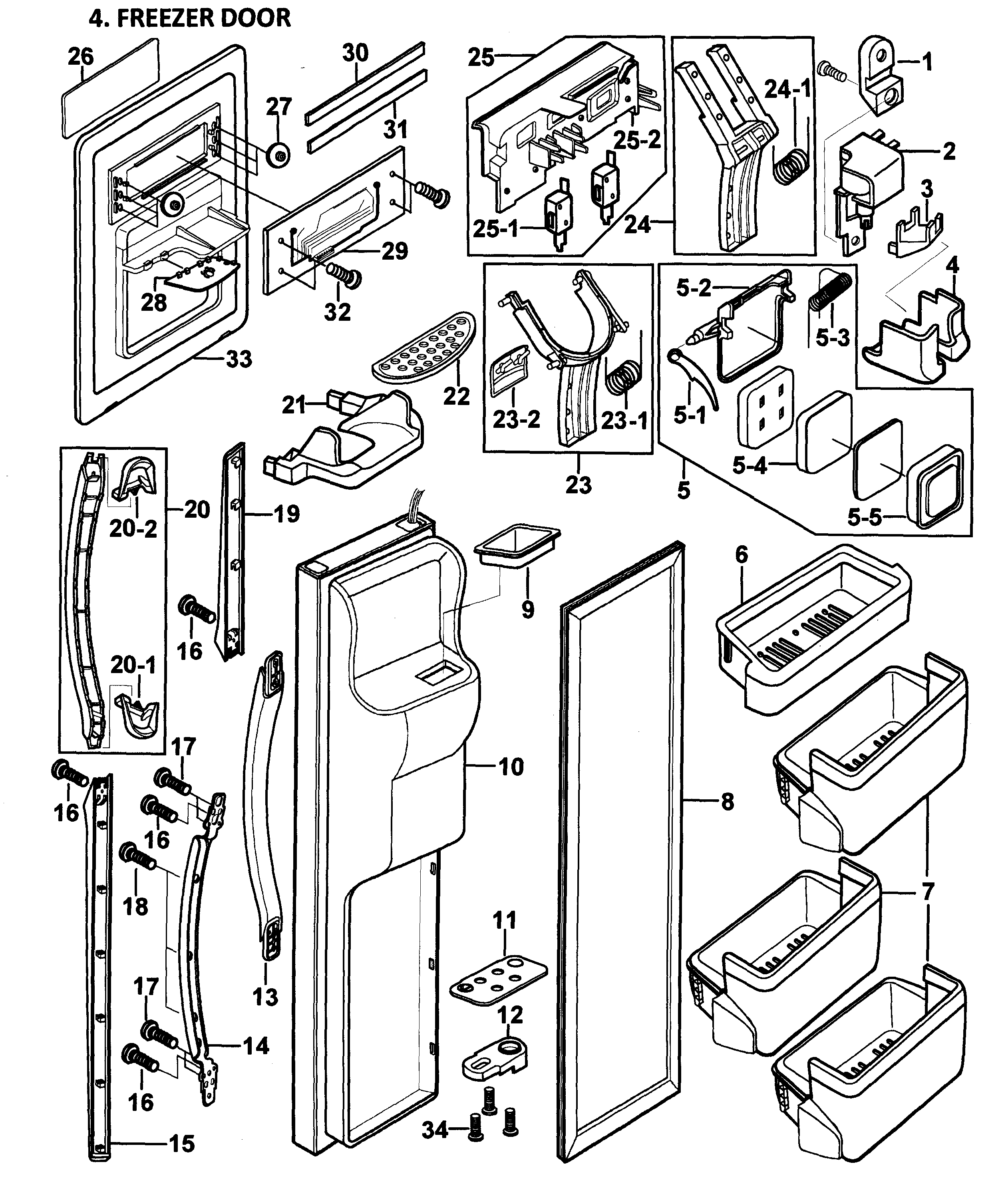 Left door