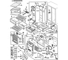 Samsung RS2578WW/XAA-00 refrigerator diagram