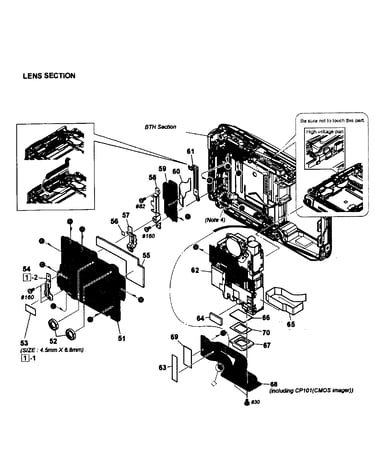 Lens assy