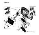 Sony DSC-TX20/G lens assy diagram