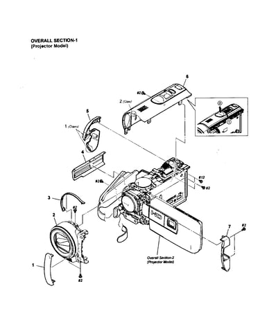 Top/front assy