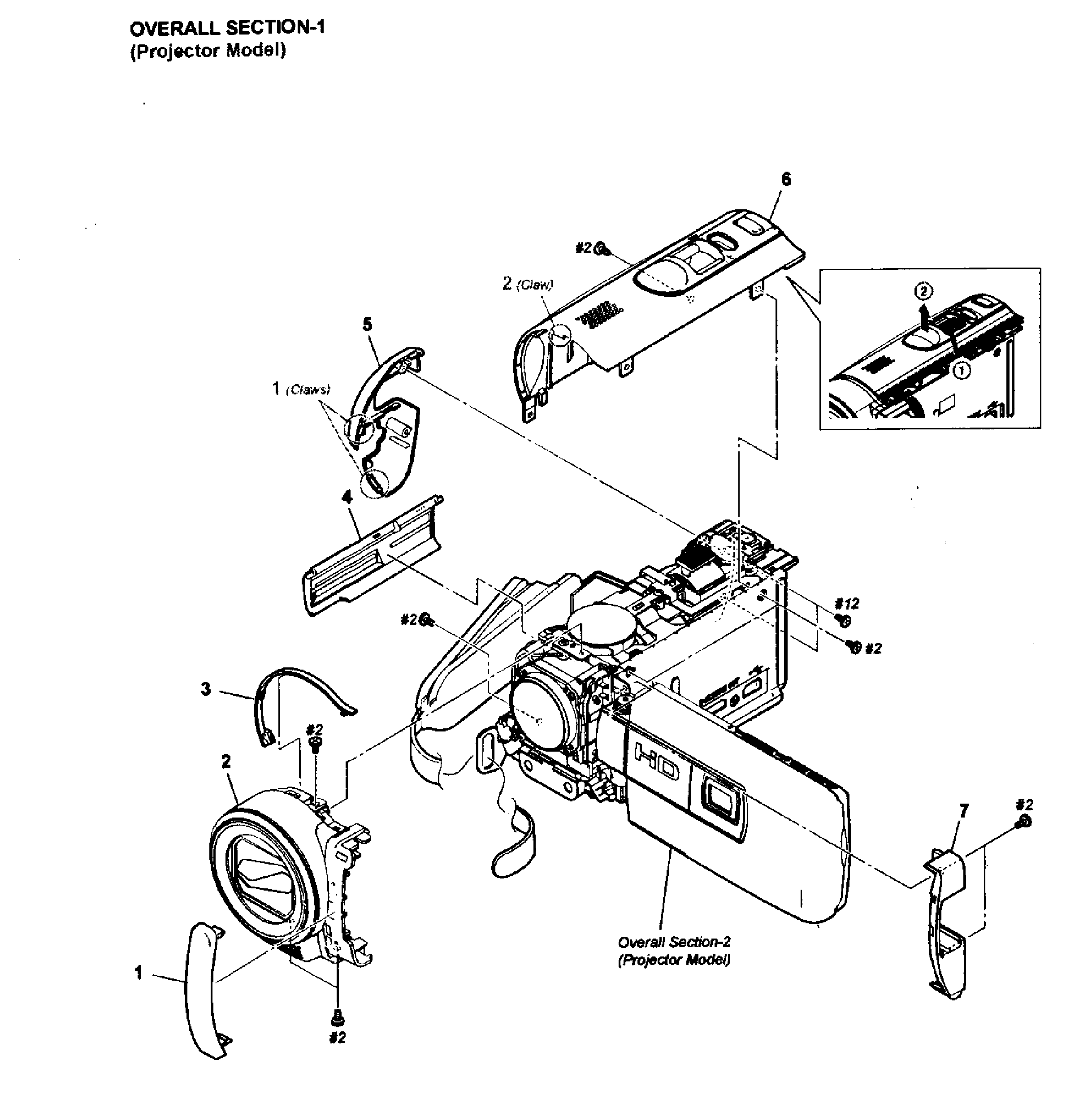 Top/front assy
