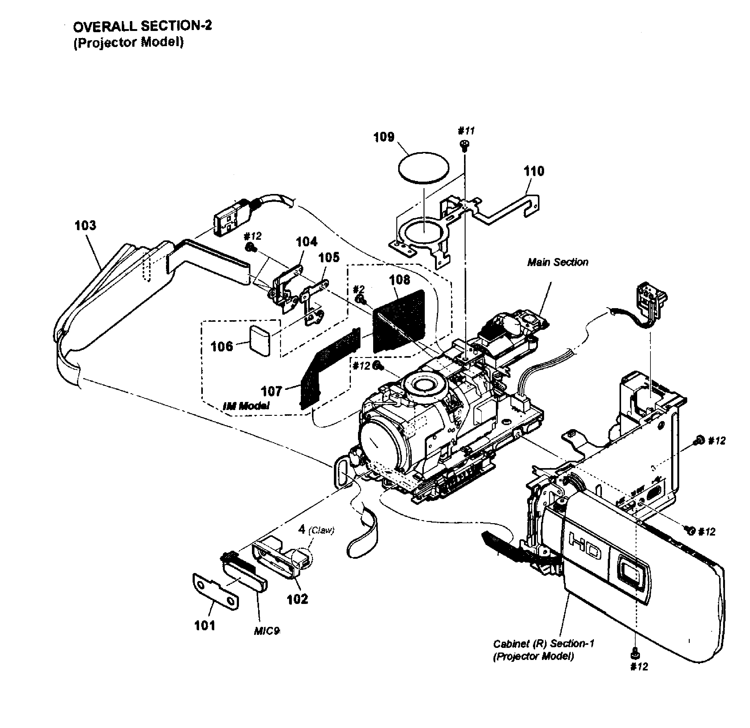 Left assy