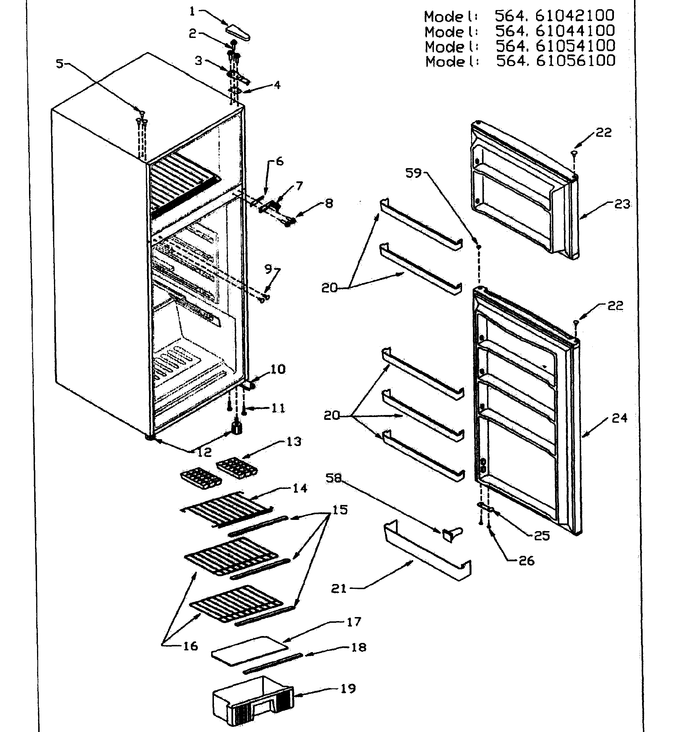 Door assy