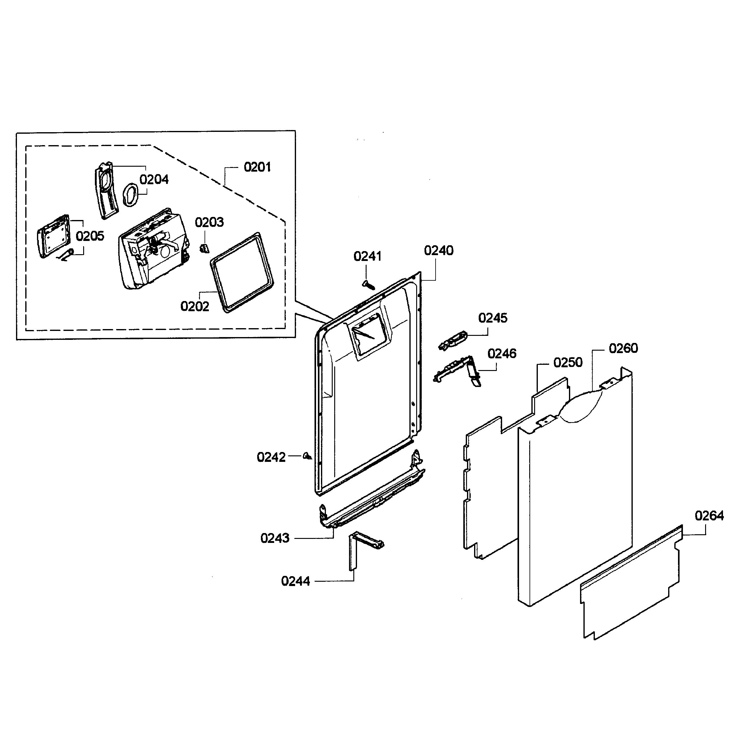 Door assy