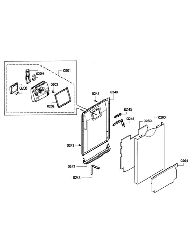 Door assy