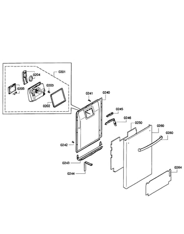 Door assy