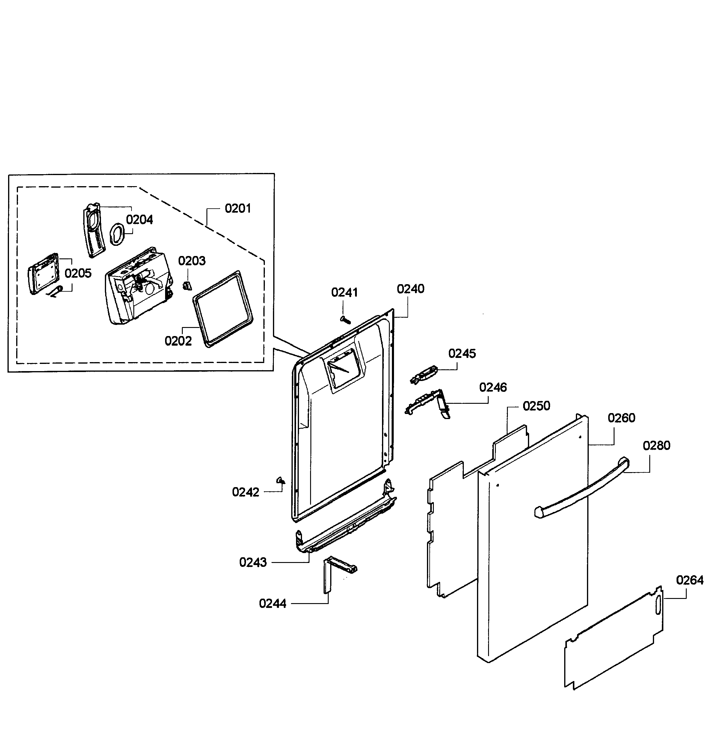 Door assy