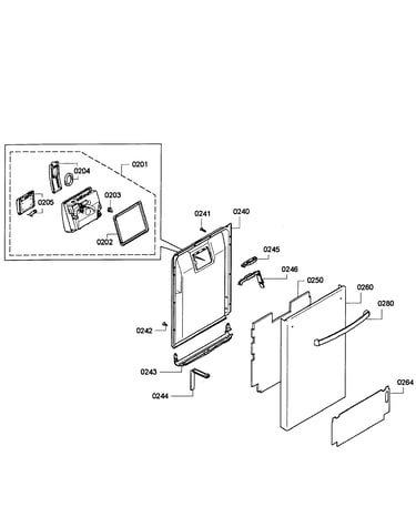 Door assy