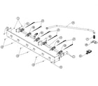 Dacor EG486SCHLP manifold diagram
