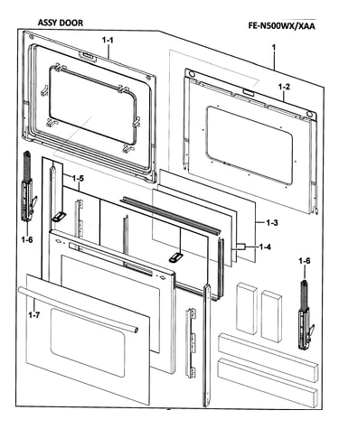 Door assy