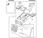 Samsung WF419AAW/XAA-00 drawer assy diagram