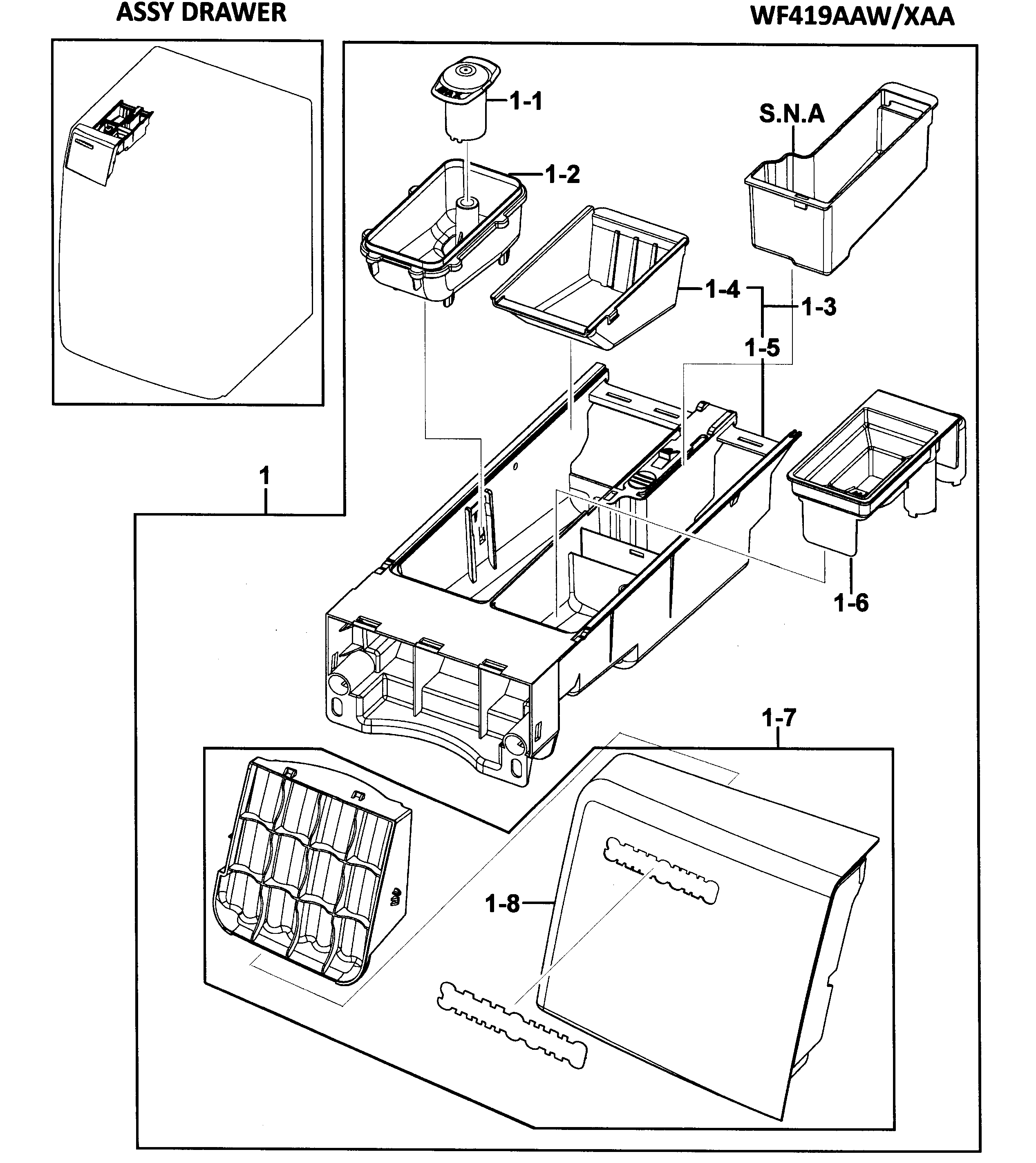 Drawer assy