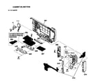 Sony DCR-SX83/B right assy diagram