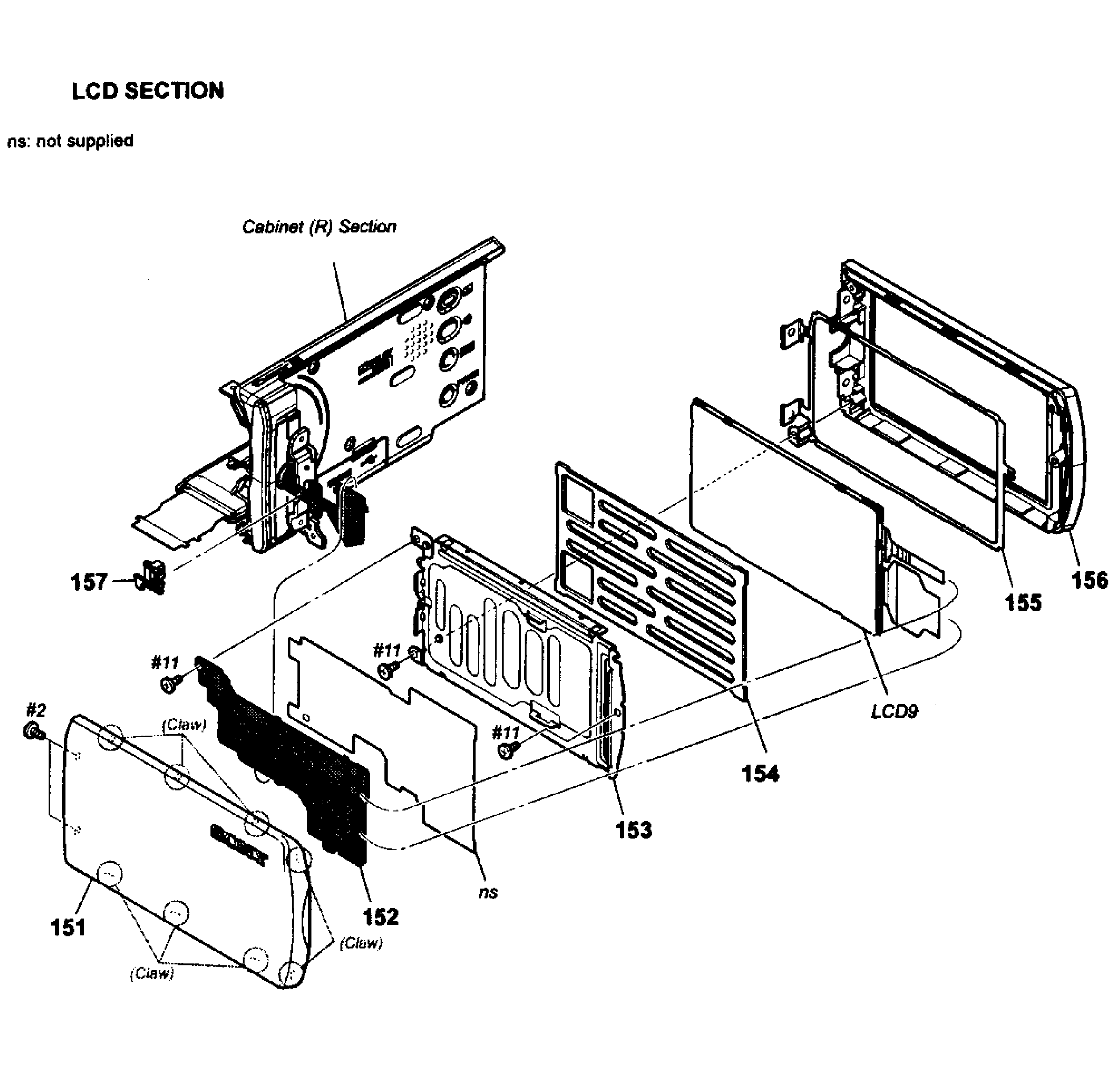 Lcd assy