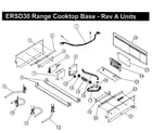 Dacor ERSD30LP cooktop-rev a diagram
