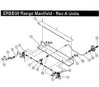 Dacor ERSD30LP manifold-rev a diagram
