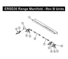 Dacor ERSD30LP manifold-rev b diagram