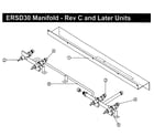 Dacor ERSD30LP manifold-rev c up diagram