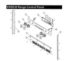 Dacor ERSD30LP control assy diagram