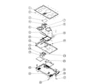 Dacor ETT3652B cabinet parts diagram