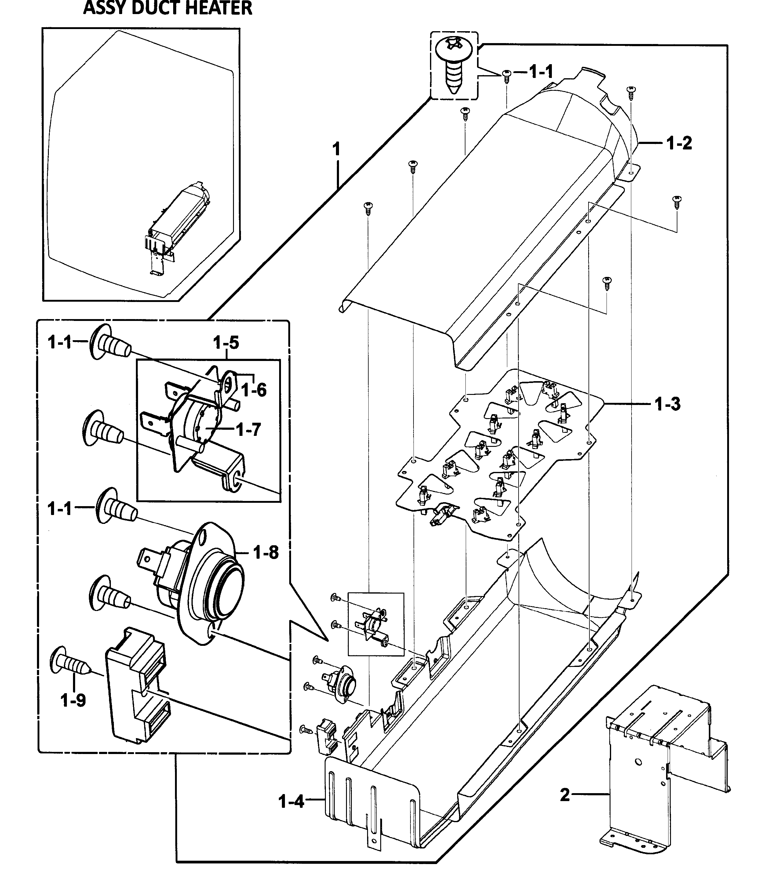 Heater assy
