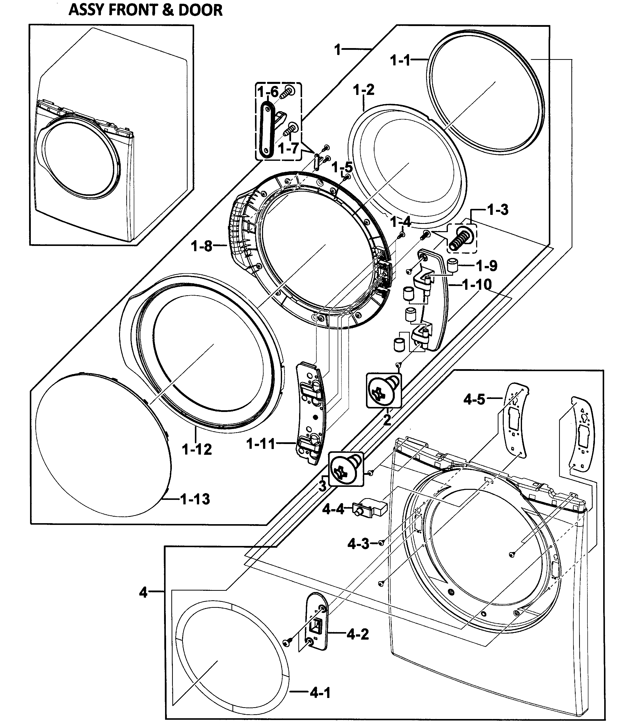 Door assy